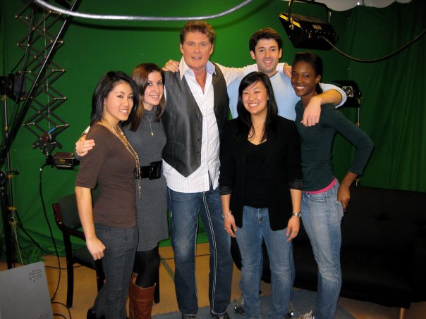 David Hasselhoff at UC Davis with AggieTV!