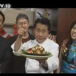 Martin Yan, my mentor, and debuting on China's largest television network, CCTV